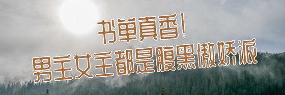 书单真香！男主女主都是腹黑傲娇派